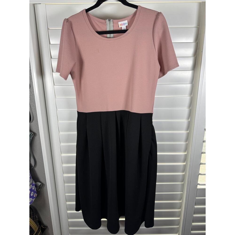LulaRoe - Amelia - L - EUC - Women's Dress